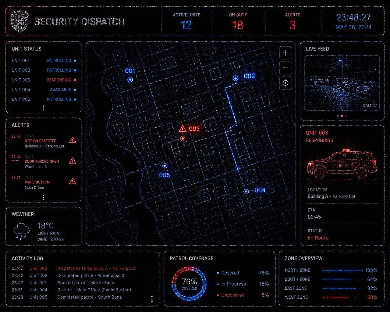 Operations analytics console
