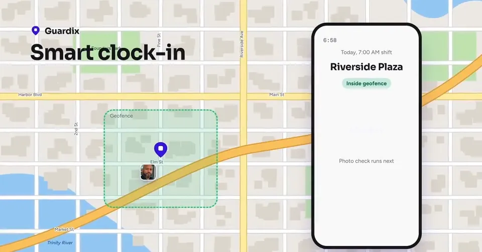 Clock-in verification: Clock In