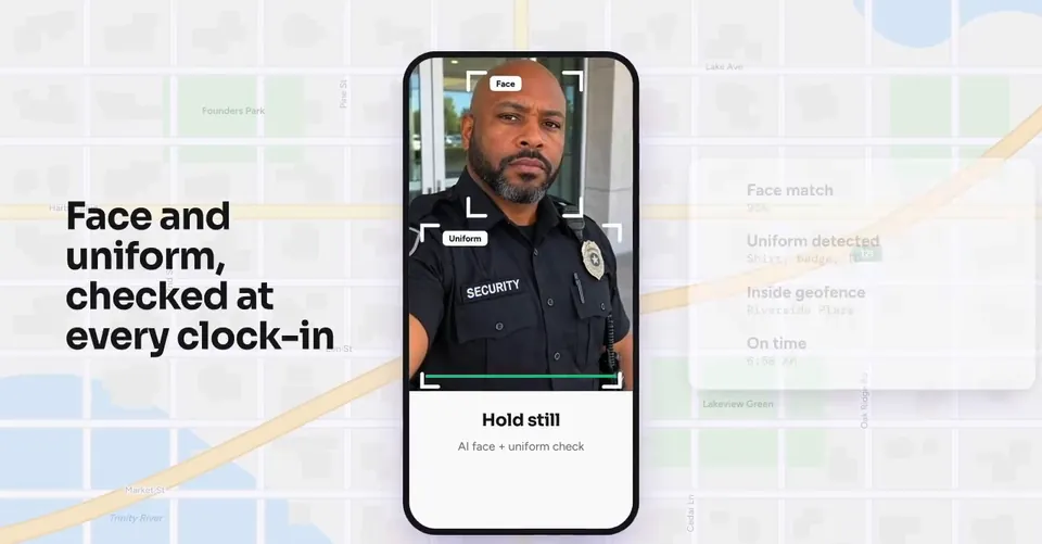 Clock-in verification: Face + Uniform